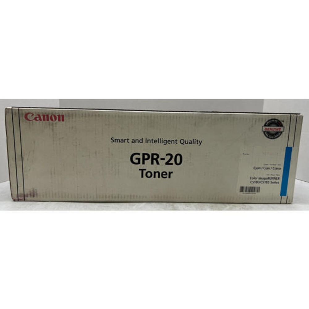 Genuine Canon GPR-20 Cyan Toner Cartridge 1068B001AA for iR C5180/C5185 Series
